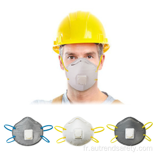 Masque anti-poussière anti-pollution PM25 à charbon actif